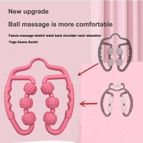 Beautiful legs new five-wheel stovepipe massager leg massage thin calf leg clamp fitness device muscle relaxer