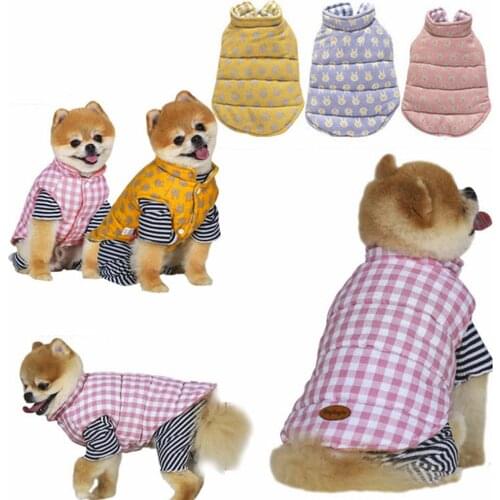 Dog Clothes Winter Warm Pet Dog Jacket Coat Puppy Chihuahua Clothing Hoodies For Small Medium Dogs Puppy Yorkshire Outfit XS-XXL