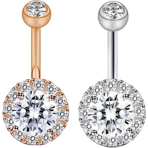 JUNLOWPY 14G Stainless Steel Belly Button Rings for Women Girls Navel Barbell Helix Tragus Cartilage Body Piercing Jewelry 50pcs