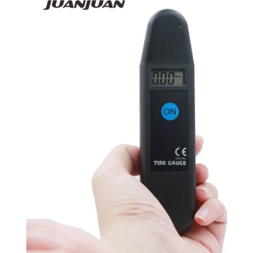 Portable Digital Black Auto Car Tire Motorcycle Tyre Pressure Tester Air Meter Gauge LCD Display diagnostic tool 29%off