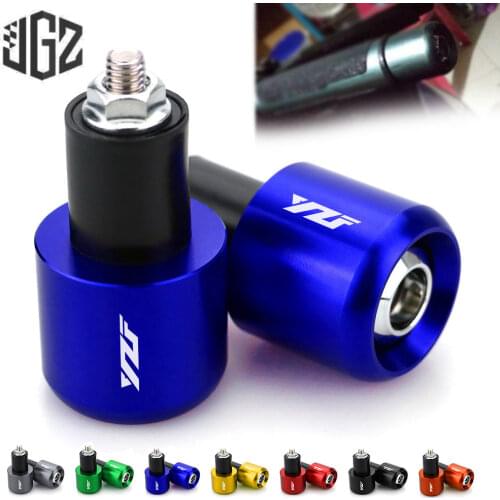 Motorcycle 22mm CNC Handlebar Grips Bar Ends Plug Universal For Yamaha YZF R1 R3 R15 V3 R25 R125 R6 Balance Sliders Accessories