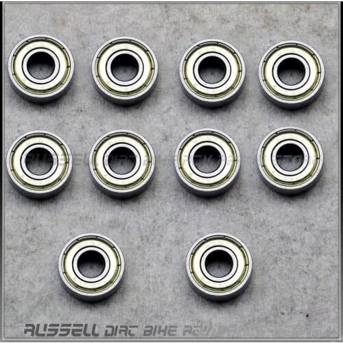 8mm*22mm*7mm Ball Bearing 608ZZ Steering Stem TAPER Bearingsfor Dirt Pit Bike Roller Chain Pulley