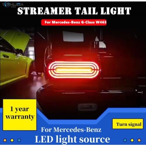 For Benz G-Class W463 G500 G550 G55 AMG 90-15 Assembly Kit LED Taillight Turn Signal Rear Fog Running Dynamic Led Tail Lamp