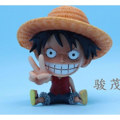 Anime One Piece figure one piece Roronoa Zoro Luffy Ace sabo Sanji BROOK Nami Franky Chopper PVC 10CM Action Figure Model Toys