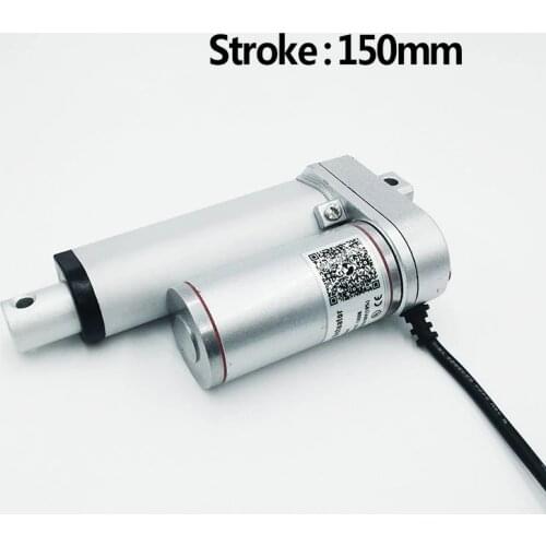 Electric linear actuator 150mm 12V/24V dc motor stroke linear motor Controller 100/200/300/500/600/750/800/900/1100/1300/1500N