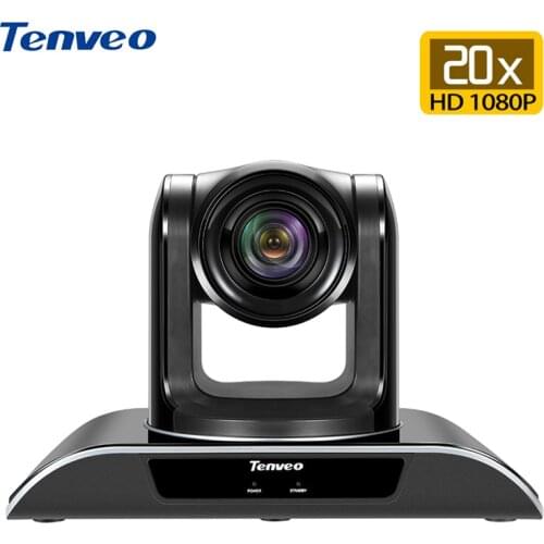 Tenveo VHD202U 20x Zoom Camera Full HD 1080p USB Plug and Play PTZ Video Conference Camera Conference collaboration Huddle Cam