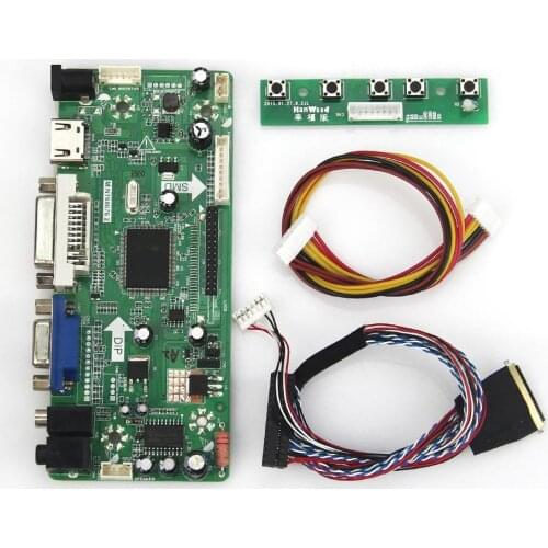 M.NT68676 LCD/LED Controller Driver Board(HDMI+VGA+DVI+Audio) LVDS Monitor Reuse Laptop 1920*1080 For LP173WF1 HSD173PUW1-A00