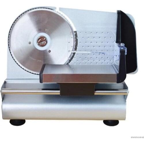 Small commercial meat slicer machine Mutton beef slice multi purpose electric toast bread slicer vegetable fruit potato slicer