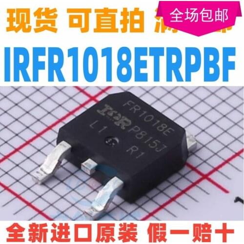 New 10pcs/lot IRFR1018ETRPBF IRFR1018E FR1018E TO-252