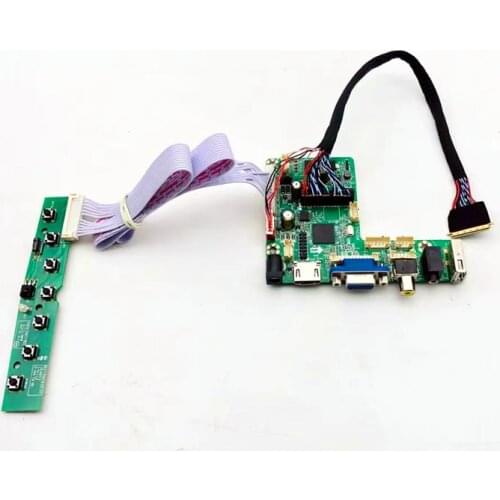 LCD controller board M53V2.20 with VGA USB HDMI-compatible 10.1inch LCD panel LP101WX1 SLN3