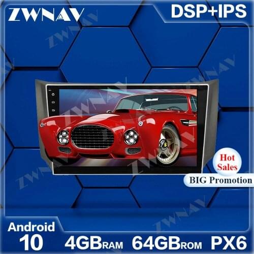 PX6 4G+64GB Android 10.0 Car Multimedia Player For Nissan Sylphy 2012-2015 GPS Navi Radio navi stereo IPS Touch screen head unit