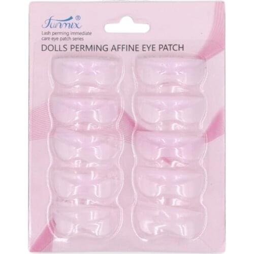 5 Pairs Different Sizes Silicone Eyelash Perming Curler Curling False Fake Eye Lashes Shield Pad Curlers for Eyelashes