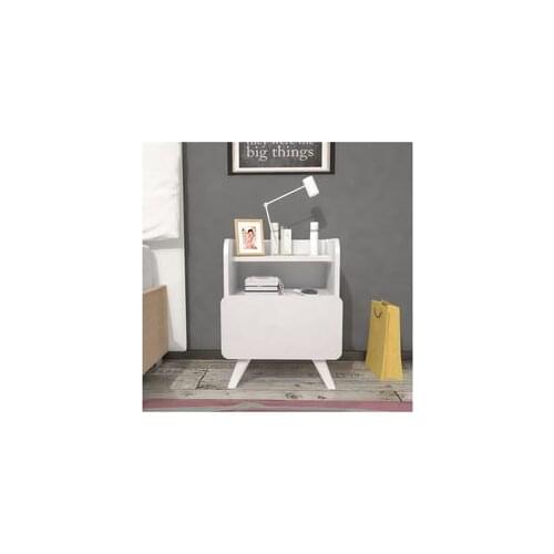 Moderne Table De Chevet,table basse,Commode Lid White Nightstand