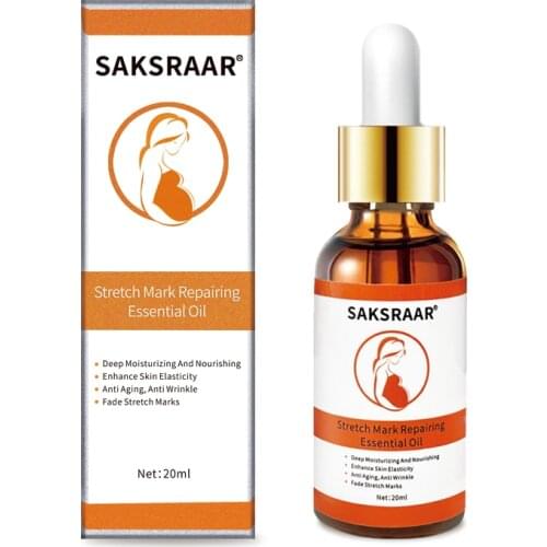 Stretch Marks Remover Essential Oil Eliminate Pregnancy Scars Maternity Repair Anti Winkle Skin Firming Treatment