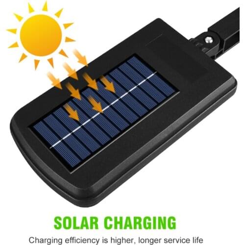 1PC Outdoor Solar LED Street Light Waterproof Wall Lamp PIR Sensor Human Induction Industrial Garden Square Highway Road Lamp