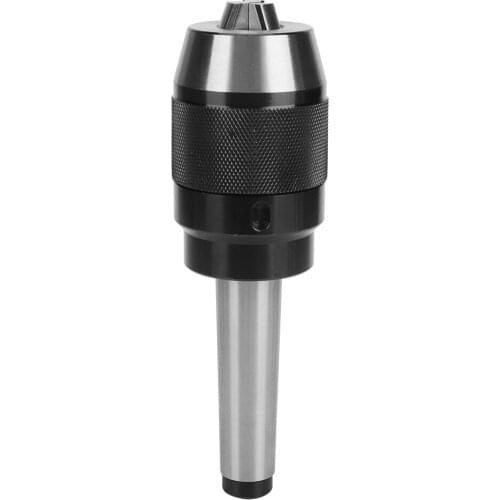 High Speed Steel Integrated Drill Chuck Morse Taper Flat Tail Drill Chuck For CNC Milling Machine 1-13mm/1-16mm Clamping Range