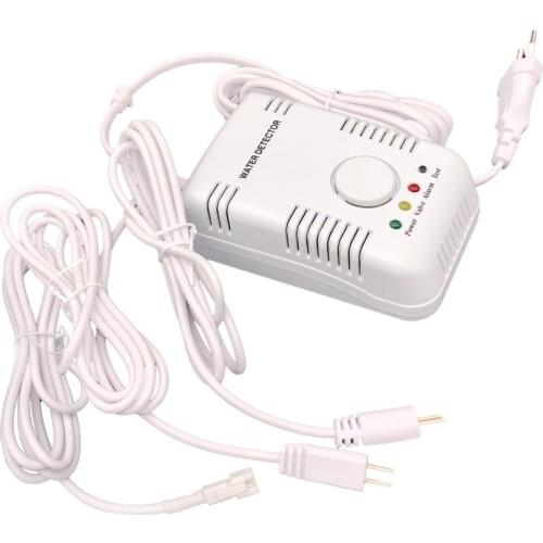 WZ804 Independent Water Leakage Sensor Flood Detecting Water Leak Detector with Sensitive Water and Valve Connection Cable