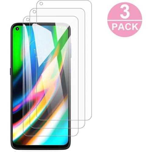 3PCS Tempered Glass for Motorola Moto G9 G8 Power G Stylus G Fast G Pro E One Vision Screen Protector Glass for E7 Plus E6S Film