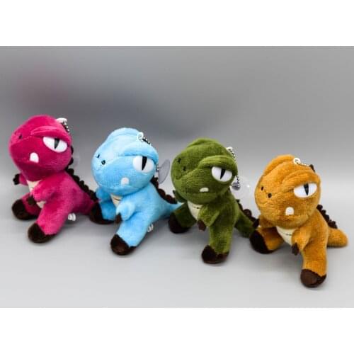 10cm Cute New Animals Dinosaur Tyrannosaurus Rex Plush toy Dolls Lovely Draogon doll Children Kids Baby Toys Boy Birthday Gift