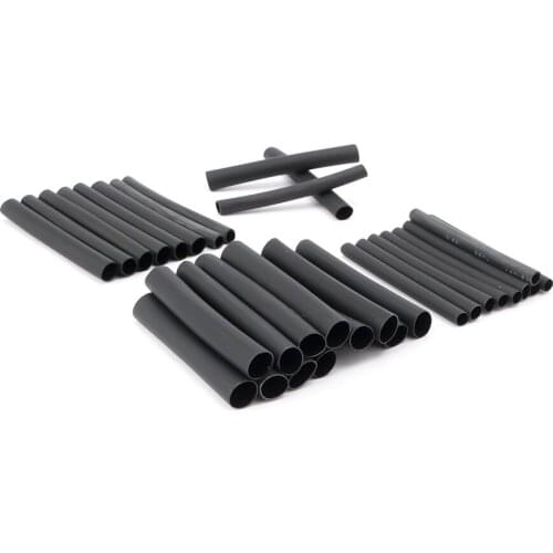 127PCS Heat Shrink Tube Insulation Materials Elements Cable Sleeve Heat Shrink Tubing Wire Cable Insulation Sleeving Thermal