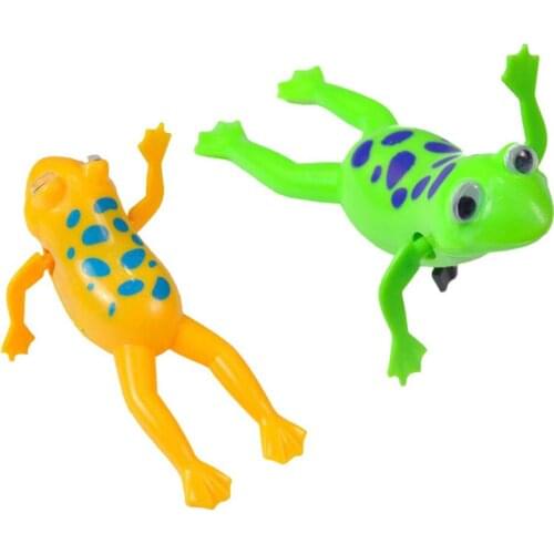 Bcartoon Frogs Baby Kid Child Swim Pool Diver Bath Wind-up Clockwork Education Toy Childrens Toys Kids Infant Toddler Toys Gift
