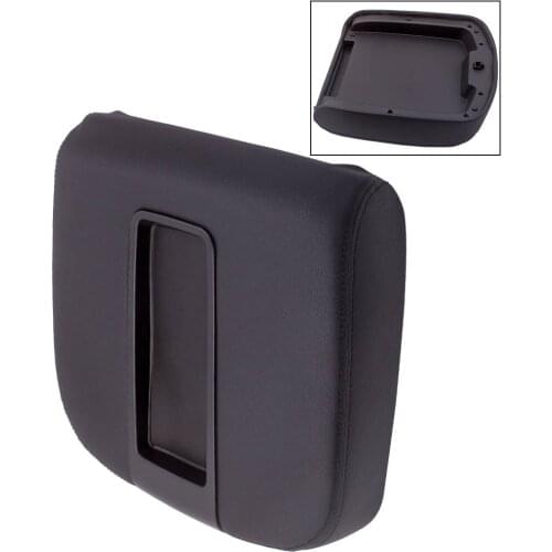 Car Armrest Cover Leather Center Console Armrest Cover Lid For GMC Chevy Cadillac SUV 2007-2014 19328718 15941534