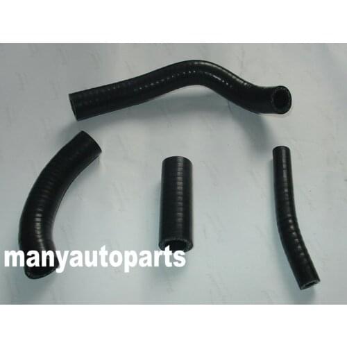 Black silicone radiator hose for SUZUKI RM125 RM 125 1984 1985 85 84