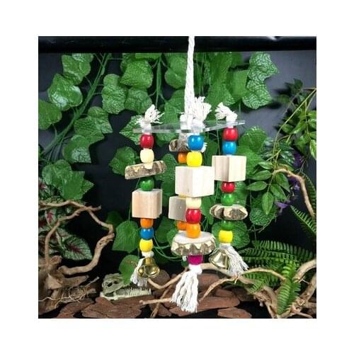 Bird toys parrot bite the toy & the puzzle