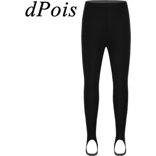 Kids Boys Girls Ballet Dance Gymnastics Leggings Tights Stirrup Pantyhose Stockings Yoga Pants Trousers Exercise Dancewear