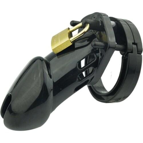 Long Type CB6000 Plastic Chastity Cage Penis Lock Cock Ring Bird Bondage Male Chastity Device Adult Erotic Sex Toys For Men