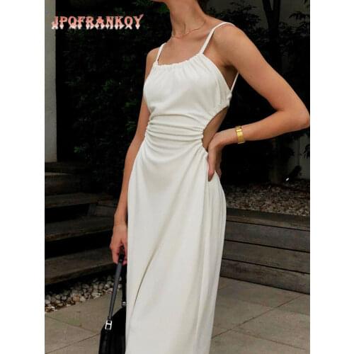 Белые летние платья JPQFrankoy China At AliExpress