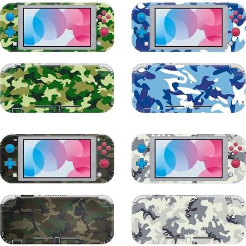 Camouflage design For N intendo Switch Lite Protector Skin Sticker for switch lite pvc viynl skin sticker