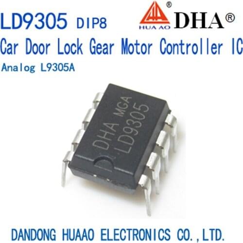 LD9305 L9305A Automotive Car Door Lock Gear Motor Controller ASIC DIP8