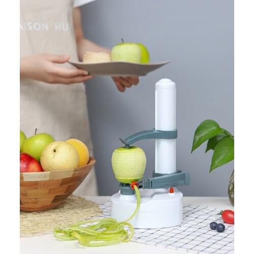 Multi-function one-key operation automatic potato scraper knife planer peel apple pear household electric peeler J05