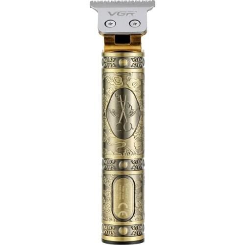 Ourwork upgrade T9 LCD hairdresser push electric shaver oil head electric push shear v-228