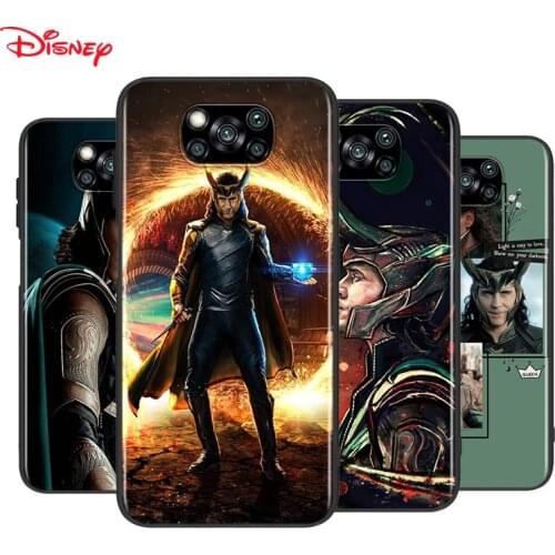 Avengers Loki For Xiaomi Poco X3 NFC M2 X2 F2 F3 C3 M3 F1 Pro Mi Play Mix 3 A3 A2 A1 6 5 Lite Soft Phone Case