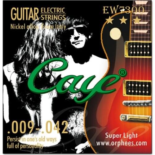 EW Guitar Parts Electric Guitar Strings Set Metal Rock Hexagonal Carbon Steel Electric Guitar String Sets Guitar Accessories