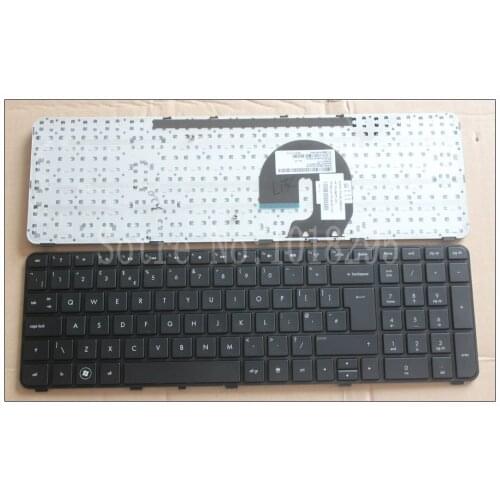 NEW UK Laptop Keyboard for HP Pavilion dv7-4000 DV7-4050 dv7-4100 dv7-4200 dv7-5000 dv7t-5000 LX7 UK Black with frame keyboard