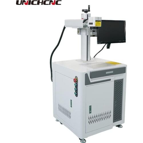 Metal MAX ipg Raycus fiber laser 20W 30W 50W 100W fiber laser marking machine with rotary