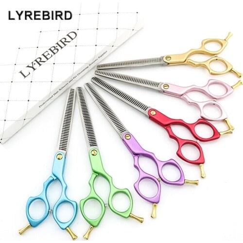 Professional Dog Grooming Scissors 6.5 Inch Dog Hair scissors Dog Hair Thinning Scissors Super Japan 440C Lyrebird NEW