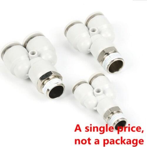 PX10-01 PX12-01 PX16-03 Pneumatic Y threaded three - way Goods in stockfittings