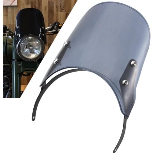 Motorcycle Headlight Fairing Windshield Windscran Wind Deflector For Royal Enfield Classic Desert Storm Bullet 500CC