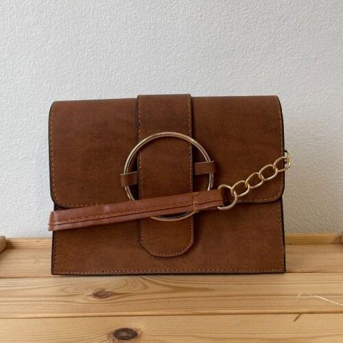 Tonar Zasta Tan Leather Ring Detail Women Casual New Season Fashion Trend Casual