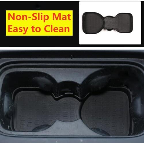 TPE rubber Car Center Console Water coaster Non-Slip Mat Clean For Land rover Defender 110 90 20-2021-22 Upgrade car accessories