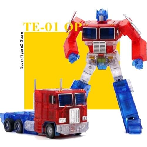 Transformation IN STOCK NEW Toy Element TE01 TE-01 OP Clear Ver. Figure Transparent version TOYS