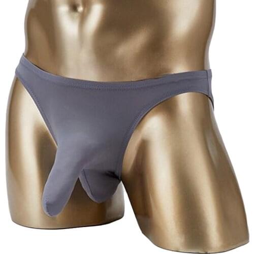 VANSTINBUM Elephant Nose Briefs Underwear Sexy Gay Low-rise Breathable Mens Jockstrap Slip Homme Penis U Pouch Cueca Masculina