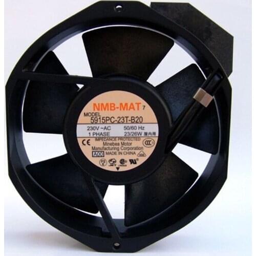 New original NMB1 17cm17038 5915PC-23T-B30 230V 35W172*150*38mm aluminum frame AC fan 1year warranty