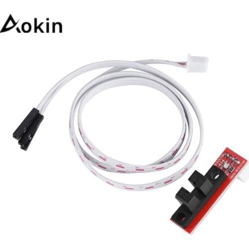 Aokin 3D Printer Parts Optical Endstop Light Control Limit Optical Switch for RAMPS 1.4 Board With Cable 3D Printers Accessories