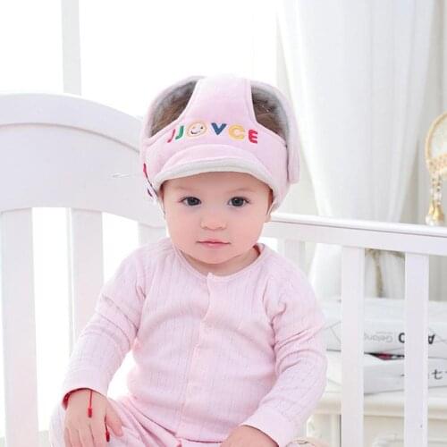 Baby Safety Anti-collision Cap Infant Head Protective Cap Toddler Protection Soft Hat Anti-falling Kids Baby Protective Helmet