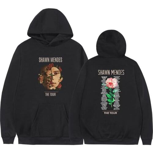 Shawn Mendes Concerts Theme Hoodies Sweatshirt Jacket Casual Oversized Hoodie Plus Size Poster 4XL Concert Tour Merchandise